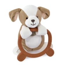 Плюшена играчка за гушкане Doudou с гризалка 14 см, DC4030
