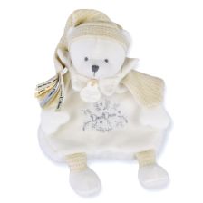 Плюшено мече за гушкане Doudou с шапка 25 см, DC4331