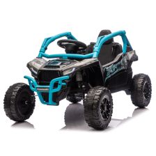 Акумулаторна кола Kikka Boo Licensed Kawazaki KRX 1000, Blue-Black