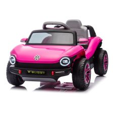 Акумулаторна кола Kikka Boo Licensed Volkswagen E Buggy, Pink
