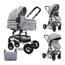 Детска количка Lorelli ALBA LIGHT GREY