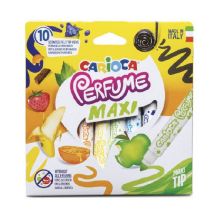 Aроматни флумастери с печати CARIOCA Maxi, 10бр.