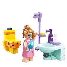 Конструктор Sluban GIRLS DREAM Баня, 50 ч. B0800A