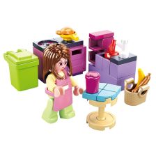 Конструктор Sluban GIRLS DREAM Кухня, 47 ч. B0800B