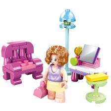 Конструктор Sluban GIRLS DREAM Хол, 56 ч. B0800C
