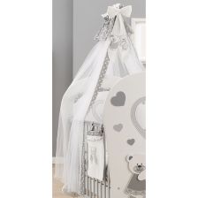 Балдахин със стойка Italbaby DOLCI COCCOLE White/Grey