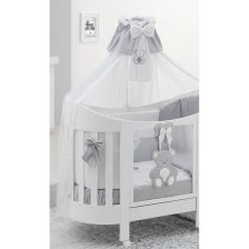 Балдахин със стойка Italbaby PELUCHE Grey