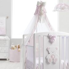 Балдахин със стойка Italbaby PELUCHE Pink