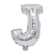 Балон Procos фолио буква J сребърен