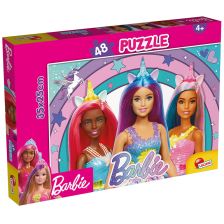 Детски пъзел Lisciani M-Plus Barbie, 48 части