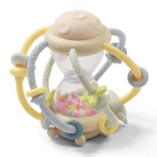 Бебешка дрънкалка с гризалка BabyOno Пясъчен часовник, 1660