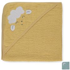 Бебешка хавлия с качулка Bebetto Happy Sheep, 80х80 см., H454