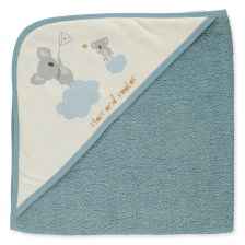 Бебешка хавлия с качулка Bebetto Havlu grubu, Тъмносин, 80х80 см., H465