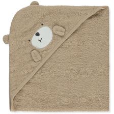 Бебешка хавлия с качулка Bebetto Мече, 80х80 см., H482