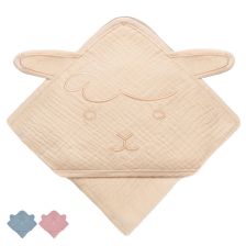 Бебешка хавлия с качулка Lionelo 80 x 80 см