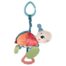 Бебешка играчка за количка Fisher Price Planet Friends Sea Me Bounce Turtle, с гризалка