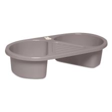 Бебешка измивна ваничка с 2 отделения Bеbе-Jou Top and Tail