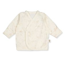 Бебешка камизолка Bebetto Organic Farm, Екрю, 0-3 м., T3832