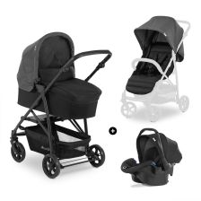Бебешка количка 3в1 Hauck Rapid 4 Grey