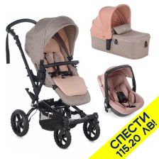 Бебешка количка 3в1 Jane Crosswalk R Micro-BB + стол за кола One i-Size, Пакет с отстъпка №74