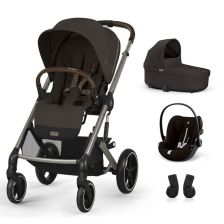 Бебешка количка 4 в 1 Cybex Balios S Lux Chocolate Brown