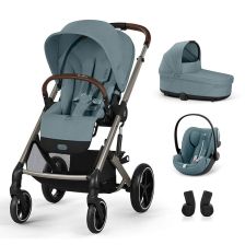 Бебешка количка 4 в 1 Cybex Balios S Lux Stormy Blue