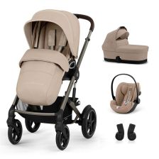 Бебешка количка 4 в 1 Cybex Talos S Lux Almond Beige