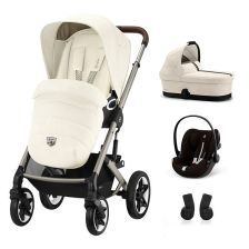 Бебешка количка 4 в 1 Cybex Talos S Lux Seashell Beige