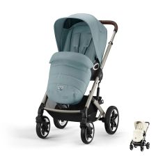 Бебешка количка Cybex Talos S Lux, шаси Taupe, с нарушена опаковка