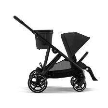 Бебешка количка за близнаци Cybex Gazelle S, черно шаси, Moon Black