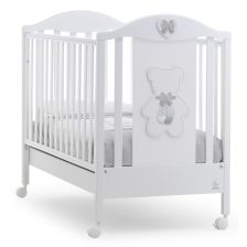 Бебешка кошара Italbaby FIOCCO Бял