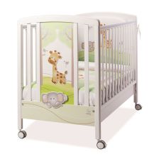 Бебешка кошара Italbaby GINA Бял