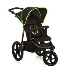 Бебешка лятна количка триколка Hauck Runner Black / Neon Yellow