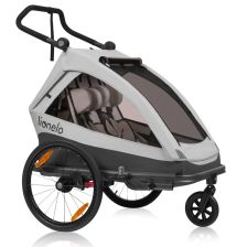 Бебешка лятна количка триколка Lionelo Cama 2в1, тип ремарке за велосипед