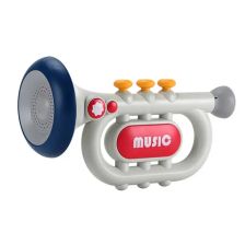 Бебешка музикална играчка тромпет Raya Toys Super Star The Music Trumpet, с светлини