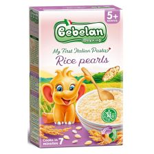 Бебешка паста Bebelan Оризови перли без глутен 5+м 300гр.