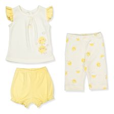 Бебешка пижама Bebetto Chick chick, Жълт, 3 ч., 3-24 м., F1378