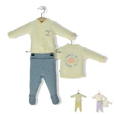 Бебешка пижама Bebetto Chubby Colors 0-9 м., F1205