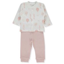 Бебешка пижама Bebetto Organic Born With Love, 2ч., 0-3 м., F1460