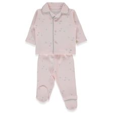 Бебешка пижама Bebetto Organic Sleepy Sheepy, 0-6 м., F1448