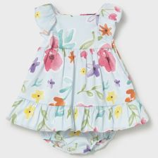 Бебешка рокля Mayoral, с гащички, 0-24 м., 1812