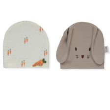 Бебешка шапка Bebetto Baby Carrots, 2 бр., 0-6м., C1194