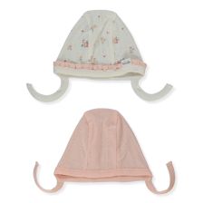 Бебешка шапка Bebetto Bloom, 2 бр., 0-6м., C1191