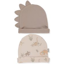 Бебешка шапка Bebetto Me and Dudes, 2 бр., 1-6м., C1137