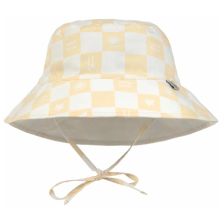 Бебешка слънцезащитна шапка Lassig Spash and Fun 2025, двулицева, с щампа и периферия, 3-36 м.