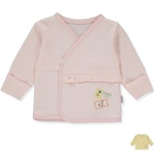 Бебешка жилетка Bebetto HAPPY GARDEN, 0-3 м, T3402
