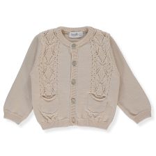 Бебешка жилетка Bebetto Tricot., плетена, 0-12 м, TR345