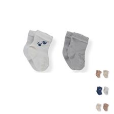 Бебешки чорапи Bebetto Gentleman Bear, 2 броя, 0-6 м., S641