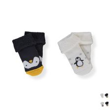 Бебешки чорапи Bebetto Skier Penguin, 2 броя, 0-36 м., S650