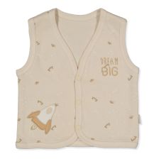 Бебешки елек Bebetto Dream Big, Бежов, 3-24 м., T3862